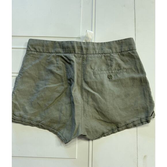 Wilfred Shorts Womens Linen Lyocell Blend Olive Green Size 2 Drawstring - Picture 4 of 6